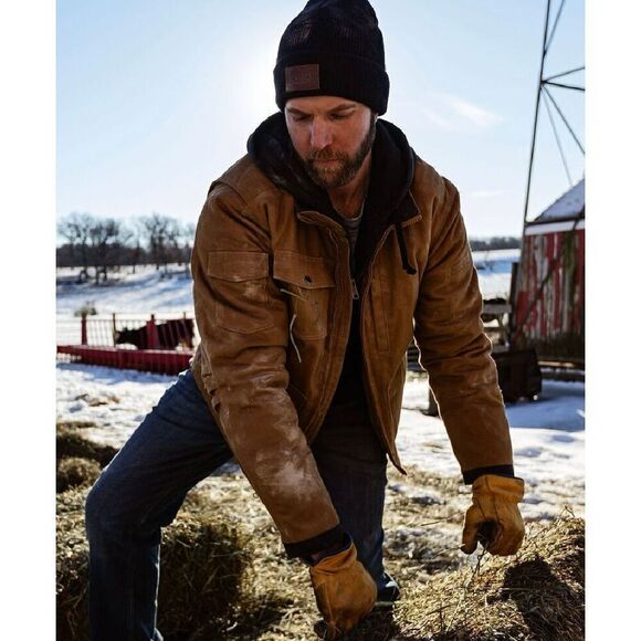 NWOT Duluth Trading Company Men's Superior Windproof Fire Hose Jacket Size 3XL - Picture 1 of 12